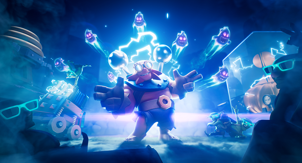 Shocktober for the game Clash Royale, bringing to life its new character El...