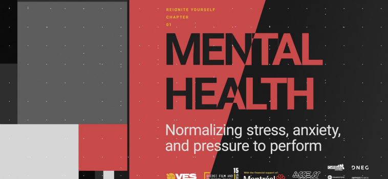 La Visual Effects Society et le Bureau du cinéma et de la télévision du Québec lancent un podcast sur la santé mentale.